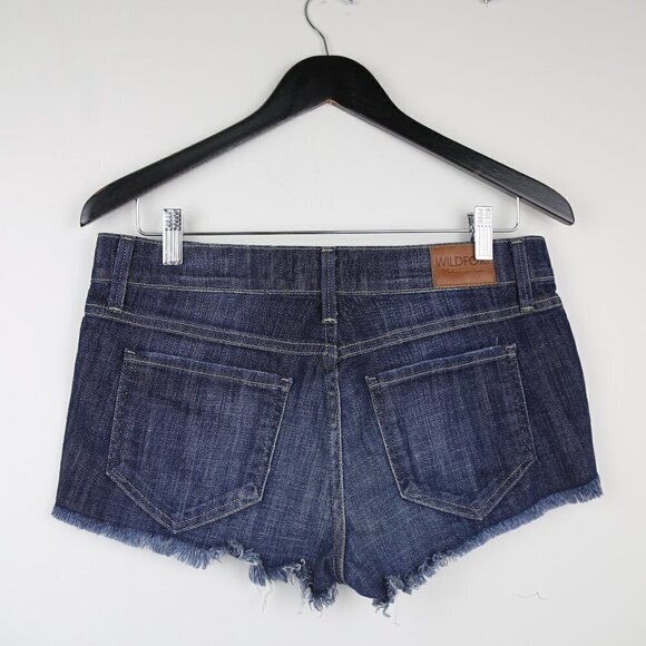 WILDFOX The Lara Denim Breeze Jean Shorts Size 27 - Picture 8 of 9